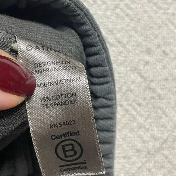 Athleta Farallon Cypress Green Jogger Pants 6 - Picture 8 of 8